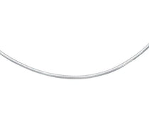 14K 4mm Classic Omega - Lexie Jordan Jewelry