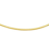 14K 6mm Classic Omega - Lexie Jordan Jewelry