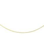 14K Gold 1mm Round Omega with Screw Back Lock - Lexie Jordan Jewelry