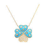 Clover DImond Necklace - Lexie Jordan Jewelry