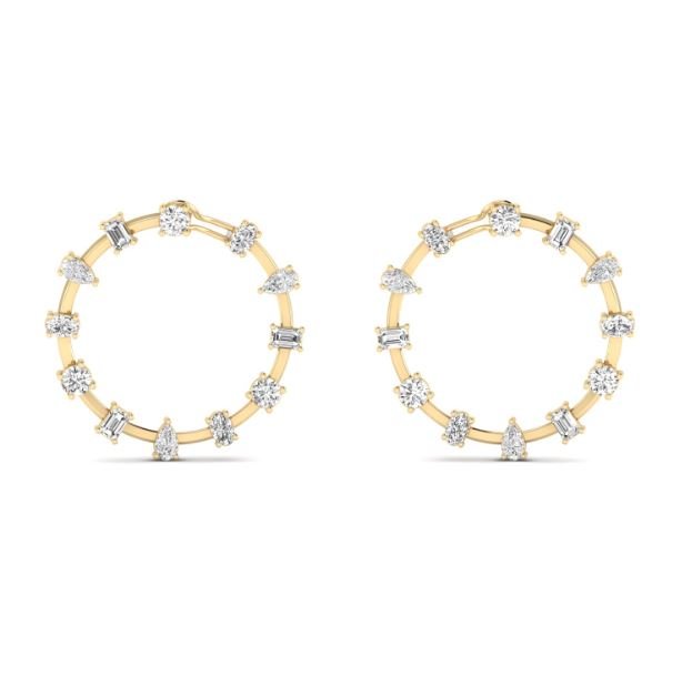 Round Elegance Earrings - Lexie Jordan Jewelry