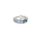 Sapphire Ombré Ring - Lexie Jordan Jewelry