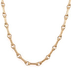 14K Solid Gold Annex Bar Chain - Lexie Jordan Jewelry