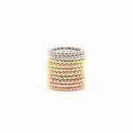Bead Ring | Stackable Ring | 14K Gold | Fine Details - Lexie Jordan Jewelry