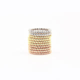 Bead Ring | Stackable Ring | 14K Gold | Fine Details - Lexie Jordan Jewelry