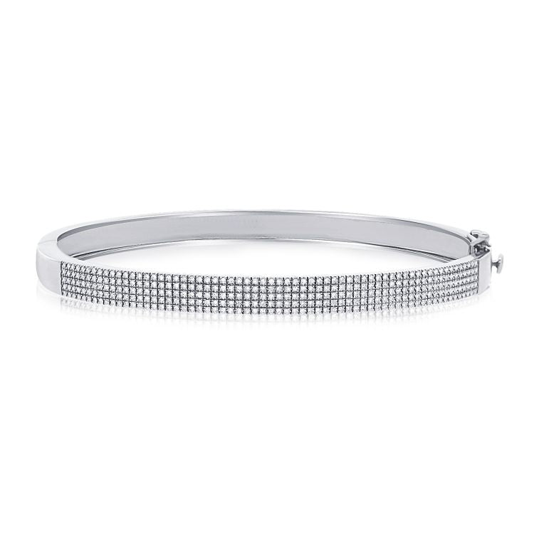 Classic Diamond Bangle - Lexie Jordan Jewelry