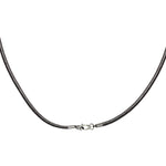 Crescent Moon Necklace Micro-Pave Diamonds 14K Gold - Lexie Jordan Jewelry