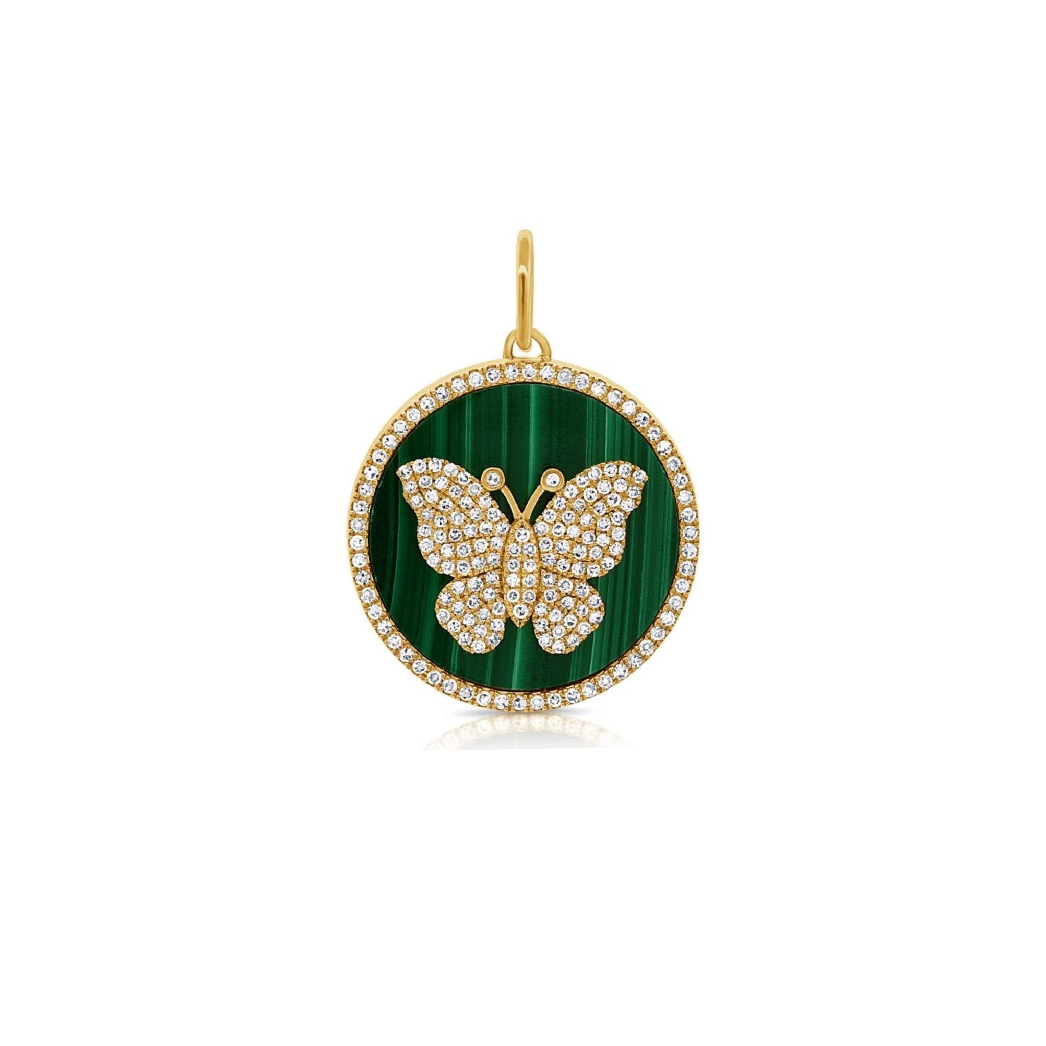Diamond Butterfly Pendant - Lexie Jordan Jewelry