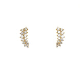 Diamond Cluster Climbers - Lexie Jordan Jewelry