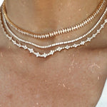 Diamond Cluster Necklace - Lexie Jordan Jewelry