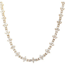 Diamond Cluster Necklace - Lexie Jordan Jewelry