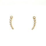 Diamond ear climbers - Lexie Jordan Jewelry