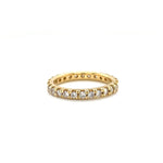 Diamond Eternity Band 18K Gold Natural Diamonds - Lexie Jordan Jewelry
