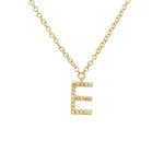 Diamond Initial Necklace - Lexie Jordan Jewelry