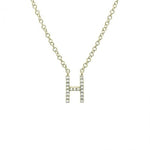 Diamond Initial Necklace - Lexie Jordan Jewelry