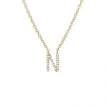 Diamond Initial Necklace - Lexie Jordan Jewelry