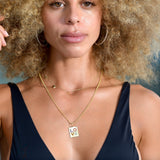 Diamond Love Charm| 14 K solid gold Natural Diamonds - Lexie Jordan Jewelry