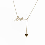 Diamond Love Necklace - Lexie Jordan Jewelry
