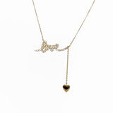 Diamond Love Necklace - Lexie Jordan Jewelry