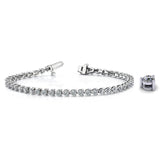 Diamond Tennis Bracelet-3 Prong Setting - Lexie Jordan Jewelry