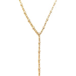 Diamond Y Necklace - Lexie Jordan Jewelry