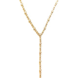 Diamond Y Necklace - Lexie Jordan Jewelry