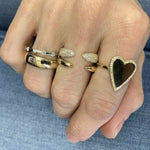 Emerald Cut Diamond Dome Ring - Lexie Jordan Jewelry