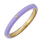 Enamel gold ring - Lexie Jordan Jewelry