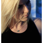 Evil Eye Necklace | 14K Gold with Black Diamonds and Turquoise - Lexie Jordan Jewelry