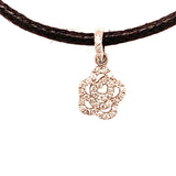Flower Necklace | 14K Gold | Diamonds - Lexie Jordan Jewelry