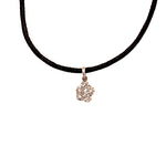 Flower Necklace | 14K Gold | Diamonds - Lexie Jordan Jewelry