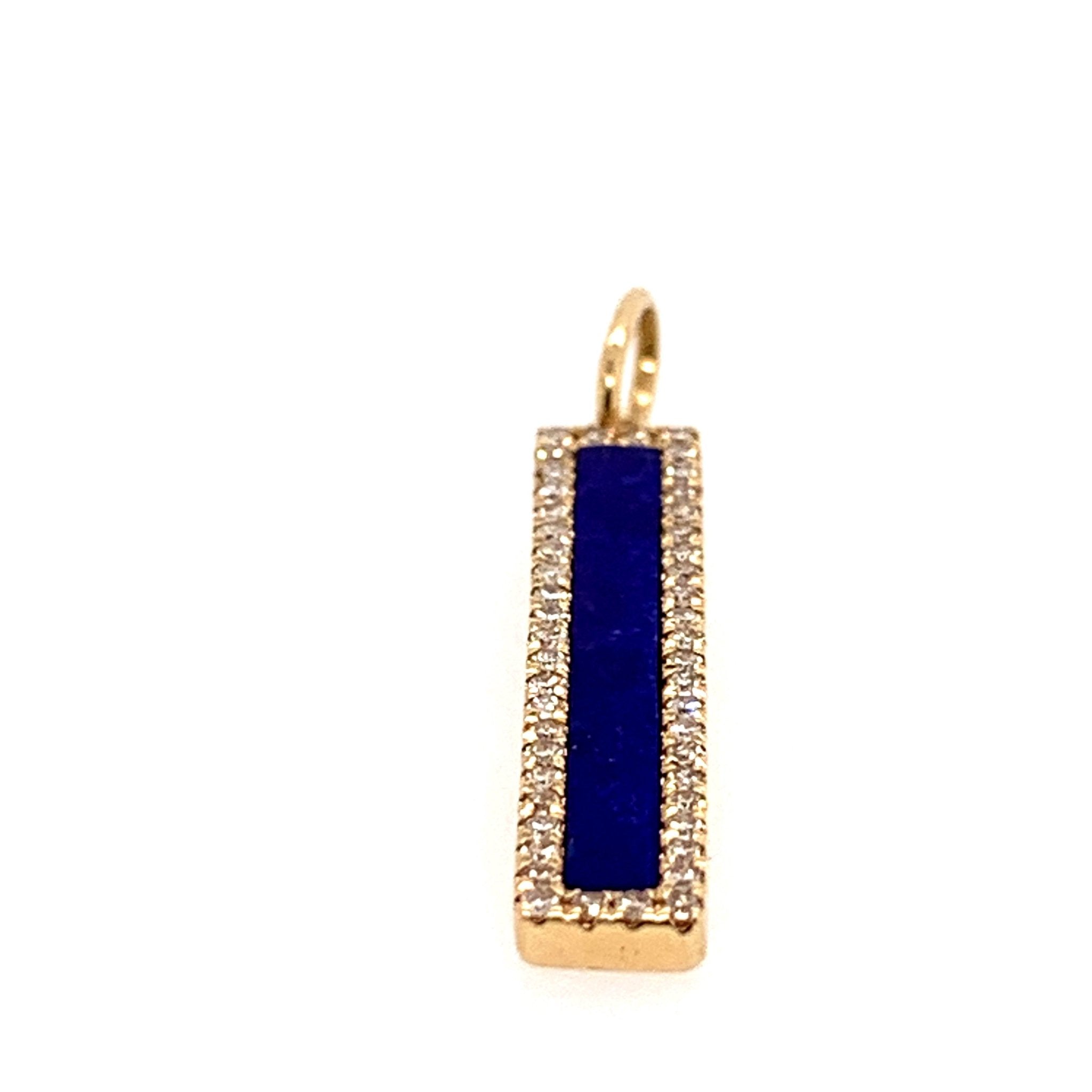 Gemstone Diamond Pendant - Lexie Jordan Jewelry