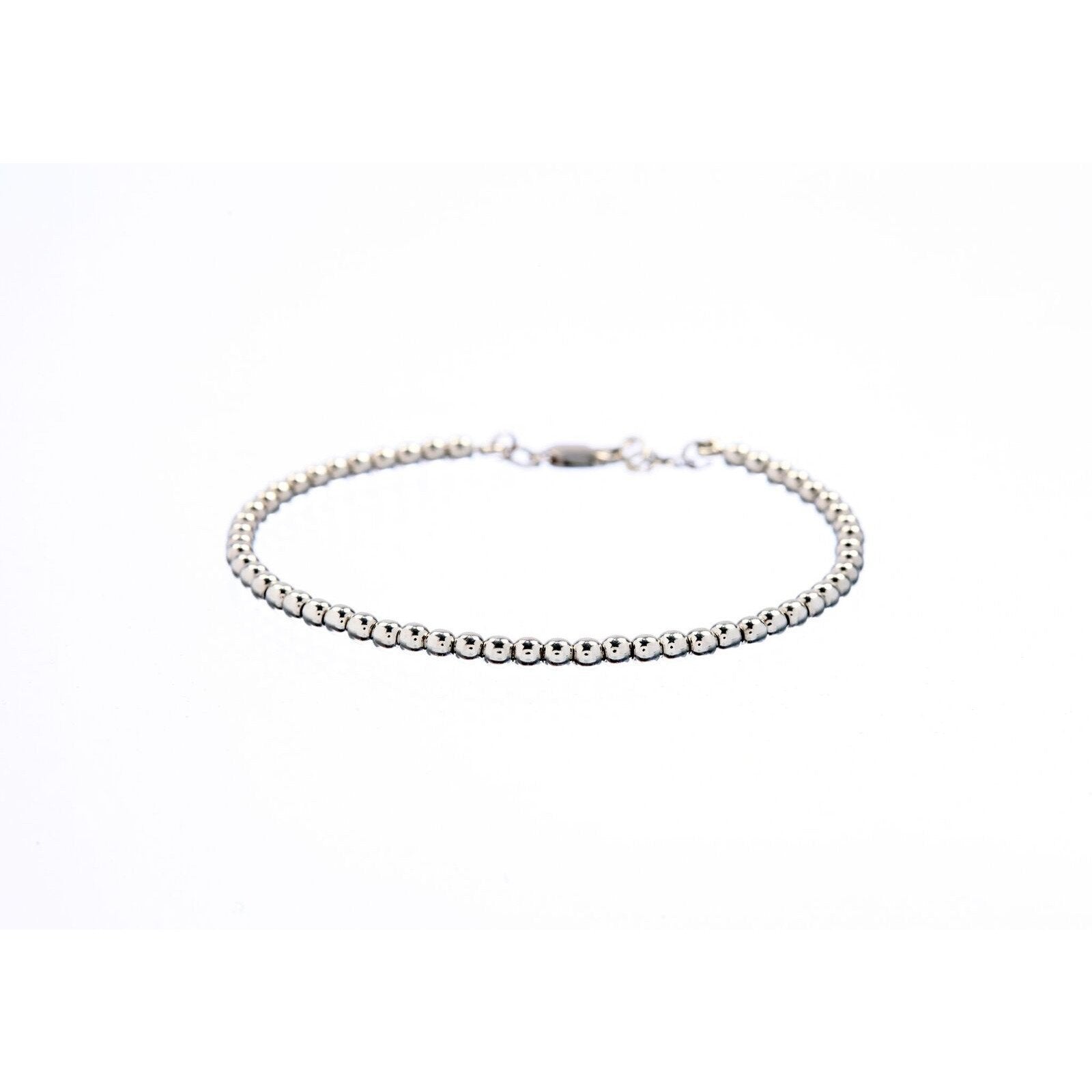 Gold Beaded Bracelet |14k Solid Gold | Made for Stacking - Lexie Jordan Jewelry