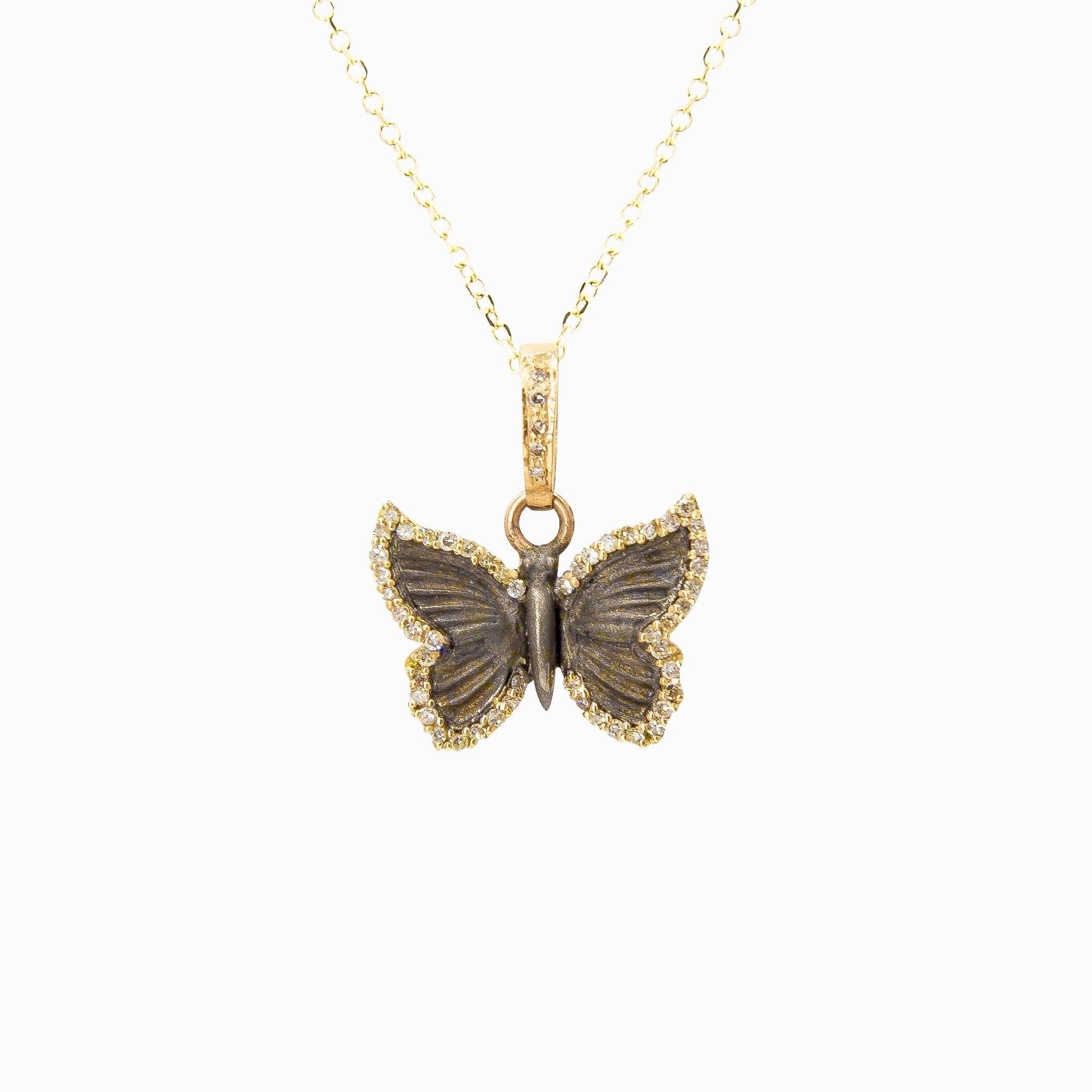Gold Butterfly Necklace - Lexie Jordan Jewelry