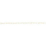 Hand Made Paper Clip Link 14k Gold Necklace - Lexie Jordan Jewelry