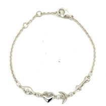 I Love You To The Moon And Back Sterling Silver Bracelet - Lexie Jordan Jewelry