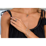Love To  Moon And Back on arm t - Lexie Jordan Jewelry