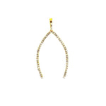 Large Diamond Wishbone - Lexie Jordan Jewelry
