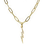 Lightning Bolt Necklace - Lexie Jordan Jewelry