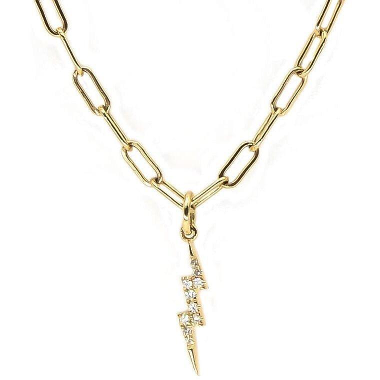 Lightning Bolt Necklace - Lexie Jordan Jewelry