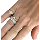 Mini Heart Diamond Ring - Lexie Jordan Jewelry