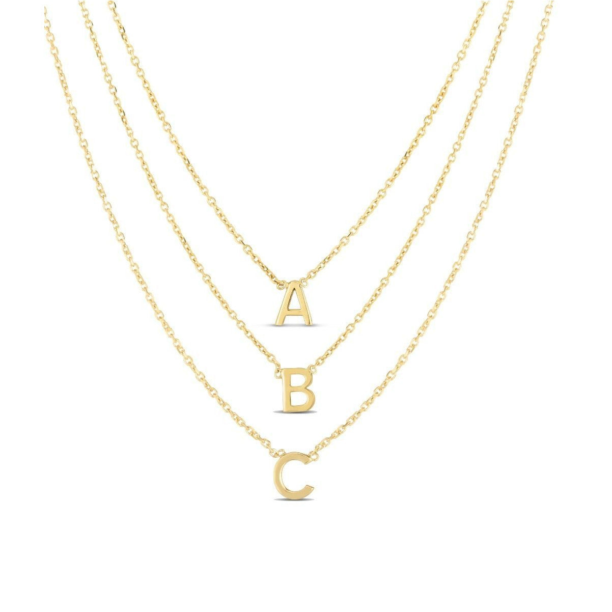 Mini Initial Necklace - Lexie Jordan Jewelry