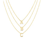 Mini Initial Necklace - Lexie Jordan Jewelry