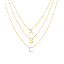 Mini Initial Necklace - Lexie Jordan Jewelry