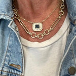 Mixed link Necklace | 14K Gold Links - Lexie Jordan Jewelry