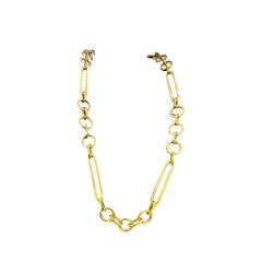 Mixed link Necklace | 14K Gold Links - Lexie Jordan Jewelry