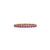 Multi-Color Stacking Eternity Bands | Gold | Precious Gemstones - Lexie Jordan Jewelry