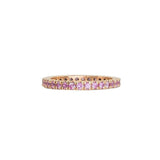 Multi-Color Stacking Eternity Bands | Gold | Precious Gemstones - Lexie Jordan Jewelry