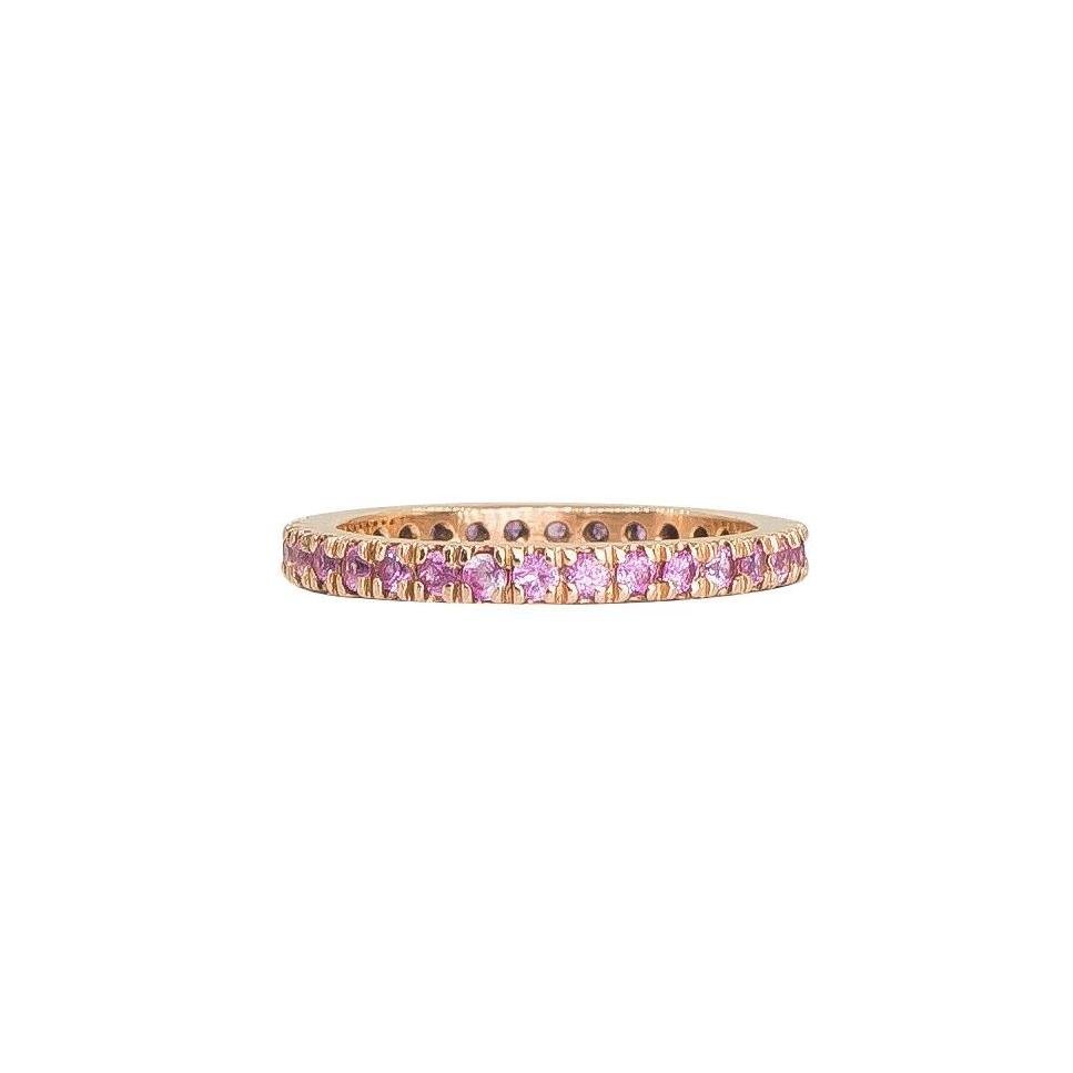 Multi-Color Stacking Eternity Bands | Gold | Precious Gemstones - Lexie Jordan Jewelry