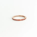 Multi-Color Stacking Eternity Bands | Gold | Precious Gemstones - Lexie Jordan Jewelry